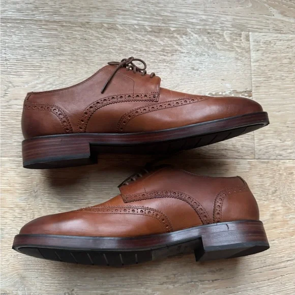 🔥NEW🔥Cole Haan GrandBrogue Wingtip Oxford Shoes sz9 Price Firm !